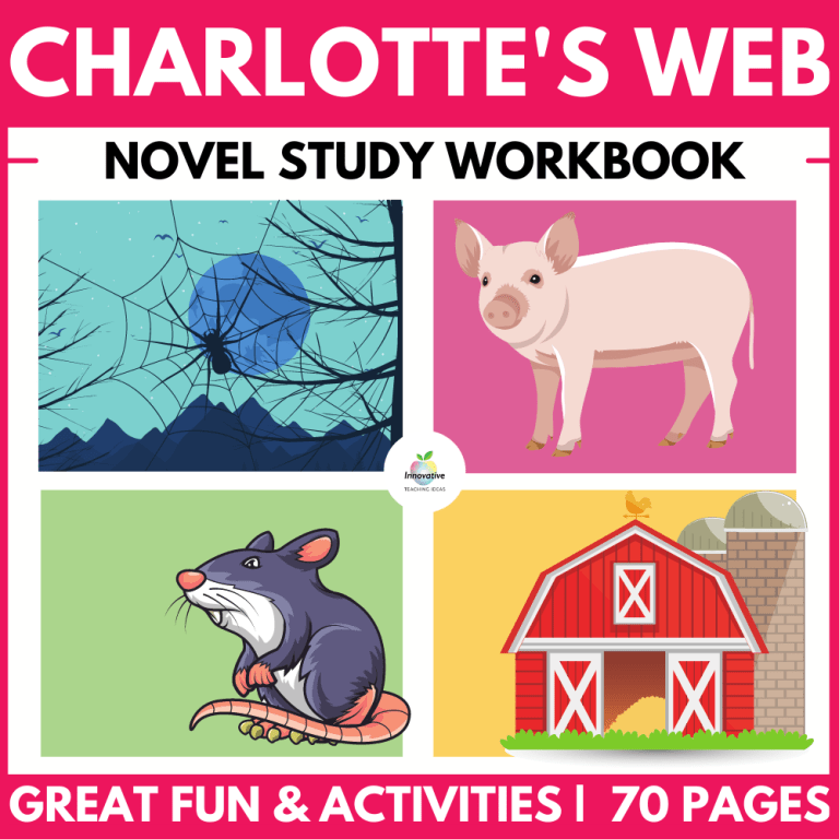 Charlotte's Web Teaching Guide & Book Study | Activities | Lessons ...