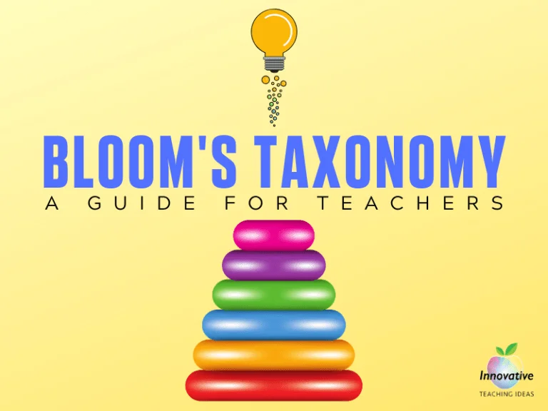 A Teacher’s Guide to Bloom’s Taxonomy