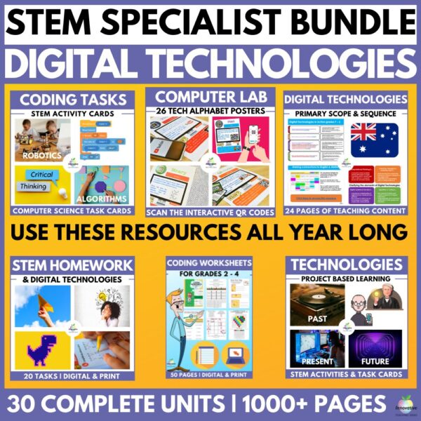 STEM & ICT SPECIALIST TEACHING BUNDLE (2) STEM & ICT SPECIALIST TEACHING BUNDLE (2)
