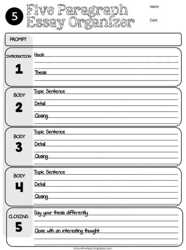 5_paragraph_essay_organizer